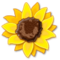 Sunflower emoji on Samsung